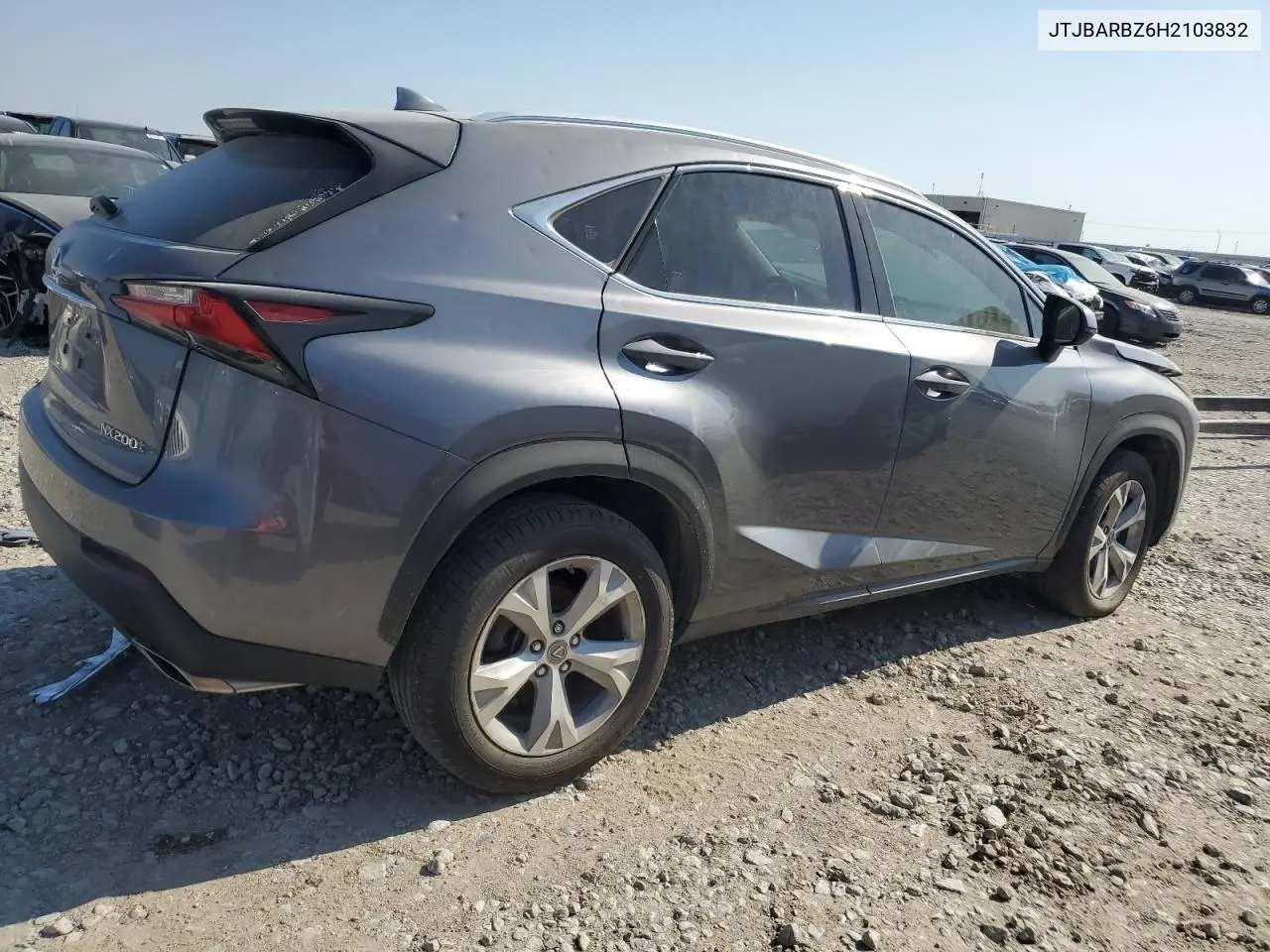 2017 Lexus Nx 200T Base VIN: JTJBARBZ6H2103832 Lot: 49637035