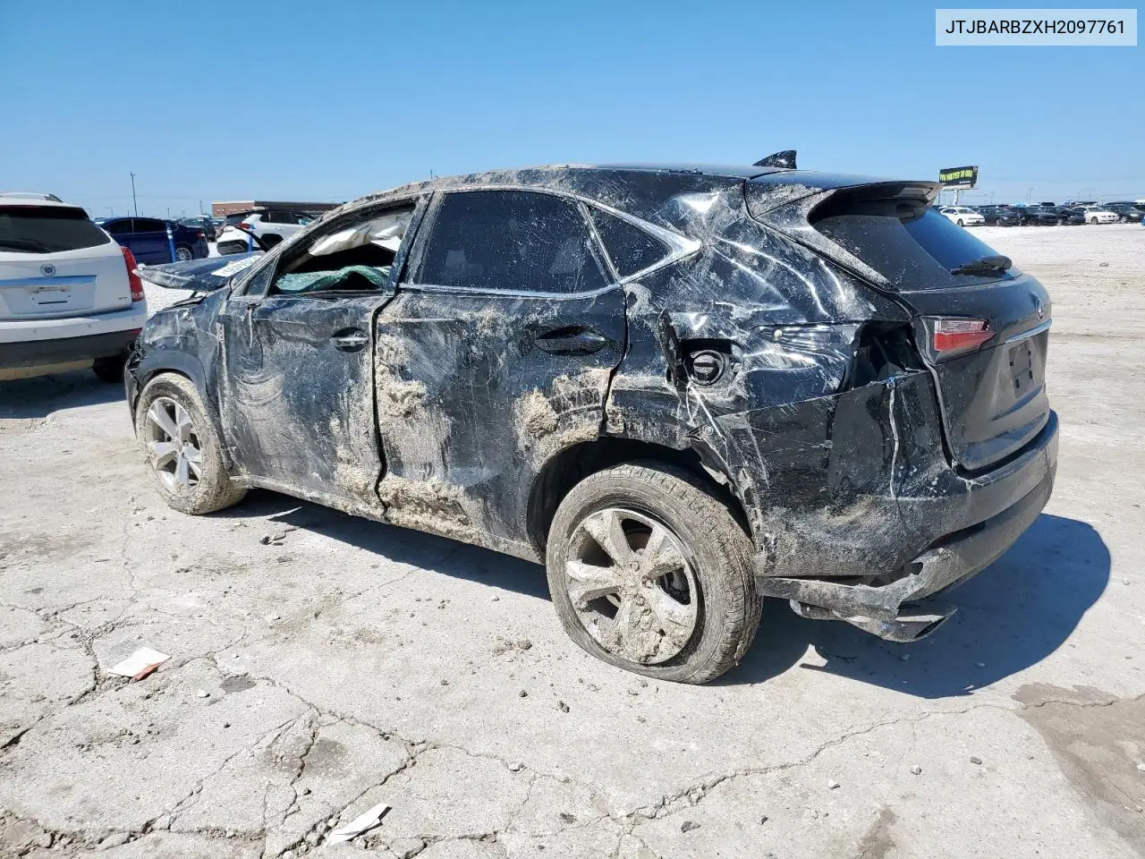 2017 Lexus Nx 200T Base VIN: JTJBARBZXH2097761 Lot: 56394495