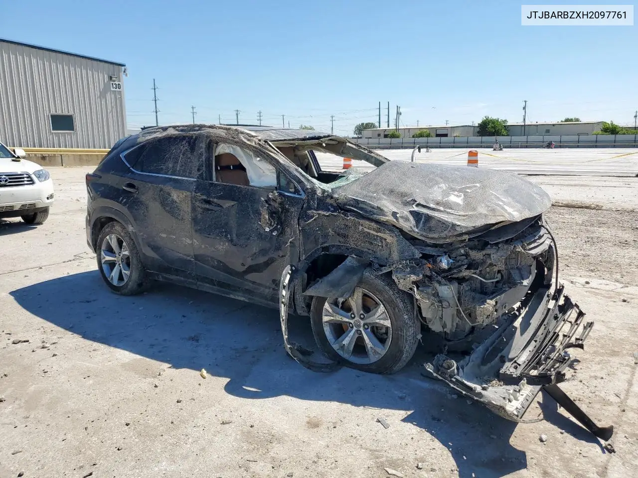 2017 Lexus Nx 200T Base VIN: JTJBARBZXH2097761 Lot: 56394495