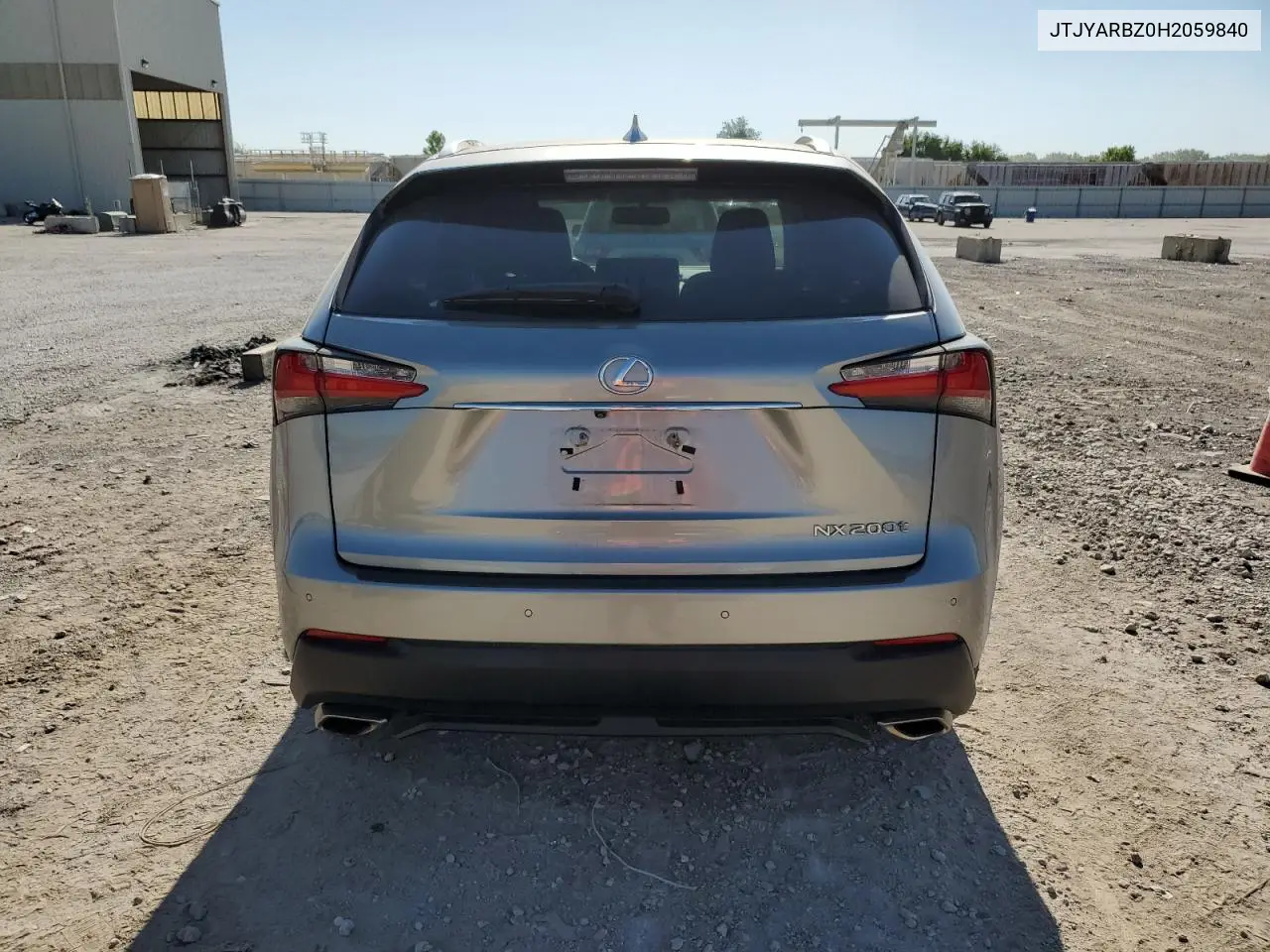 2017 Lexus Nx 200T Base VIN: JTJYARBZ0H2059840 Lot: 56885685