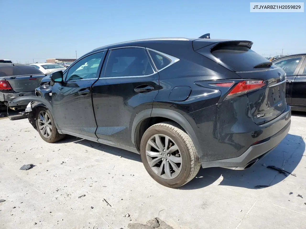 2017 Lexus Nx 200T Base VIN: JTJYARBZ1H2059829 Lot: 56918055