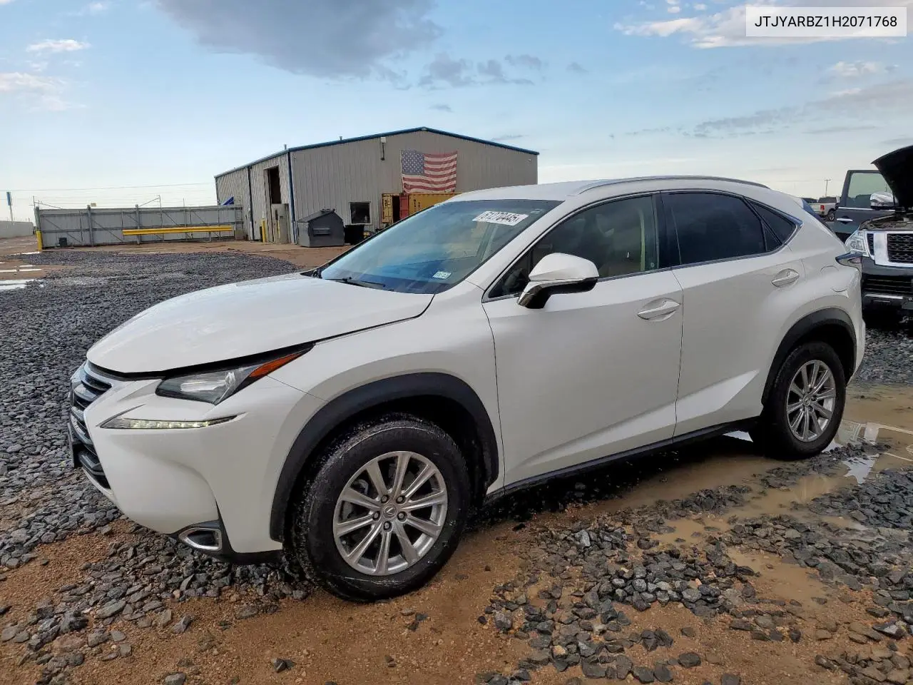 2017 Lexus Nx 200T Base VIN: JTJYARBZ1H2071768 Lot: 61270445