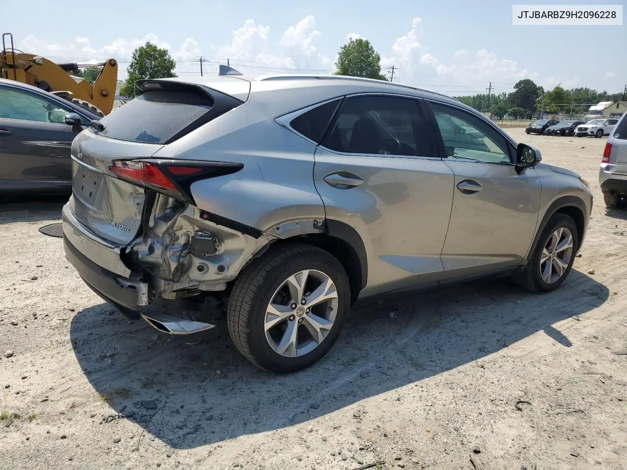 2017 Lexus Nx 200T Base VIN: JTJBARBZ9H2096228 Lot: 61354035