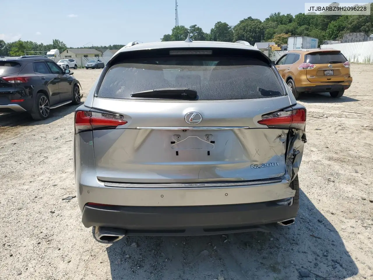 2017 Lexus Nx 200T Base VIN: JTJBARBZ9H2096228 Lot: 61354035
