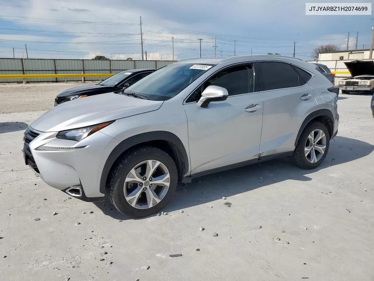 2017 Lexus Nx 200T Base VIN: JTJYARBZ1H2074699 Lot: 62220085