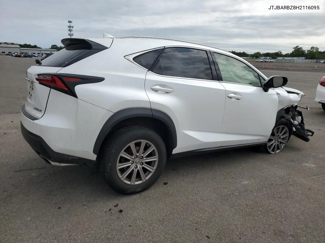 2017 Lexus Nx 200T Base VIN: JTJBARBZ8H2116095 Lot: 62493285