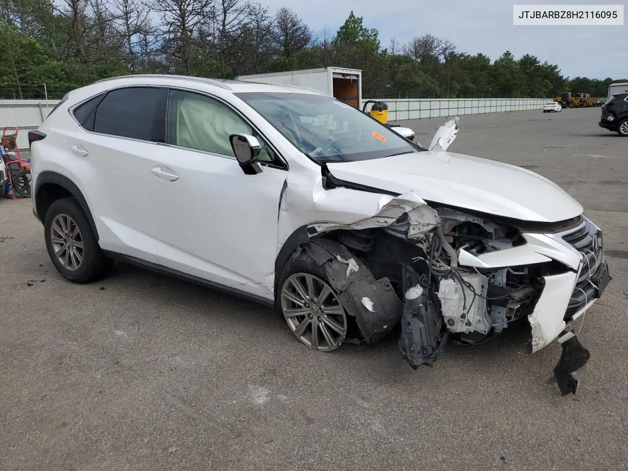 2017 Lexus Nx 200T Base VIN: JTJBARBZ8H2116095 Lot: 62493285