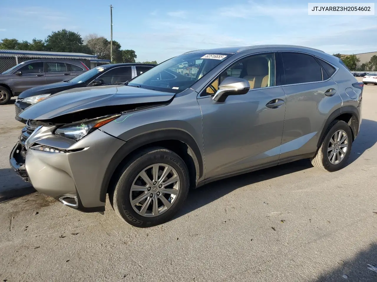 2017 Lexus Nx 200T Base VIN: JTJYARBZ3H2054602 Lot: 62516655