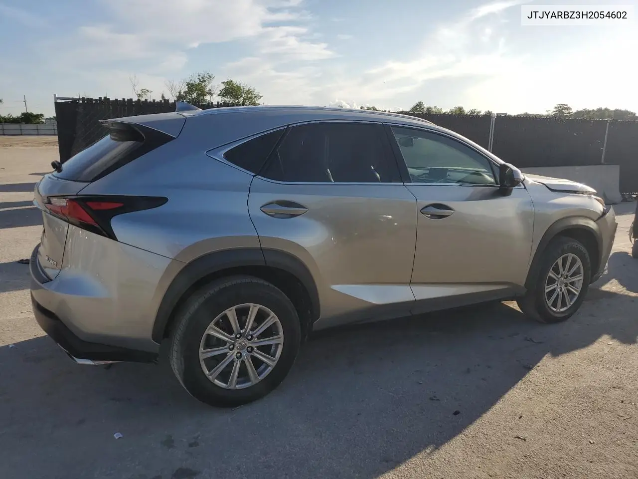 2017 Lexus Nx 200T Base VIN: JTJYARBZ3H2054602 Lot: 62516655