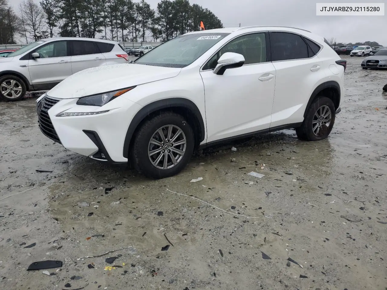 2018 Lexus Nx 300 Base VIN: JTJYARBZ9J2115280 Lot: 44976525