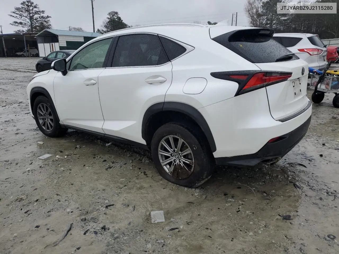 2018 Lexus Nx 300 Base VIN: JTJYARBZ9J2115280 Lot: 44976525