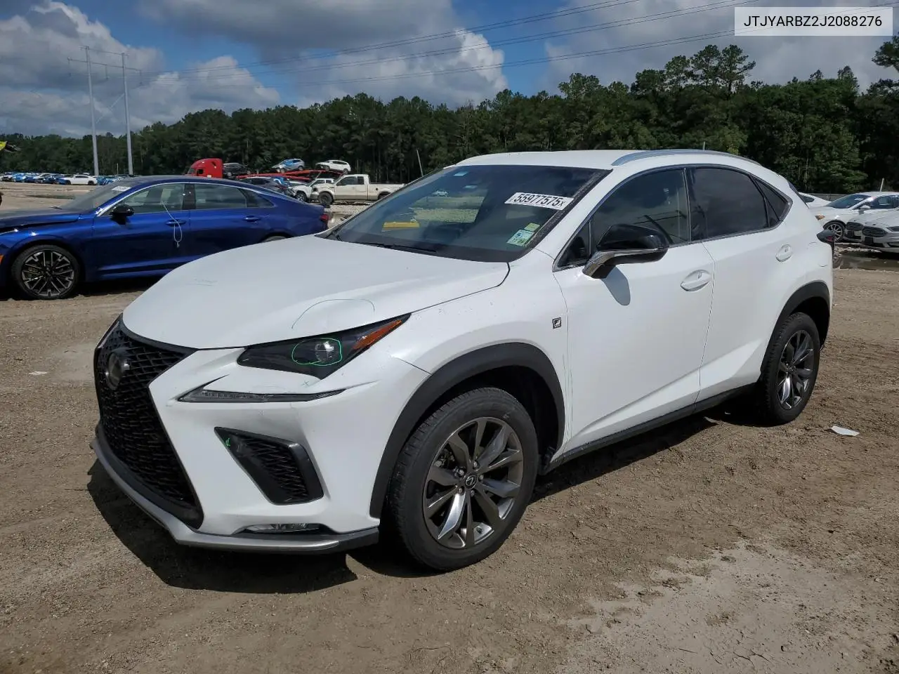 2018 Lexus Nx 300 Base VIN: JTJYARBZ2J2088276 Lot: 55977575