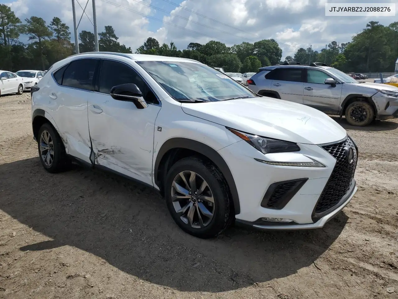 2018 Lexus Nx 300 Base VIN: JTJYARBZ2J2088276 Lot: 55977575