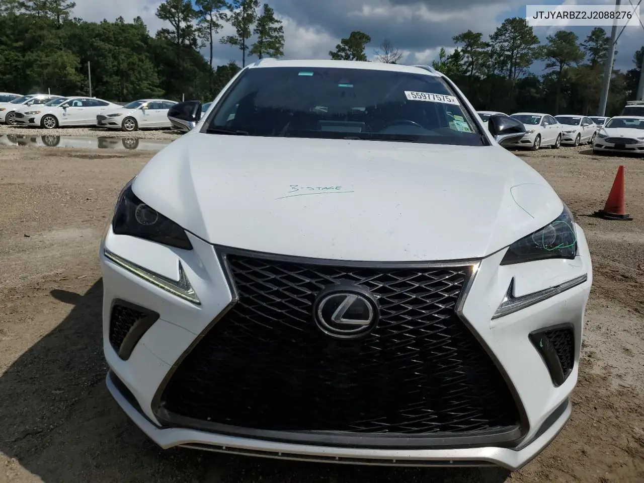 2018 Lexus Nx 300 Base VIN: JTJYARBZ2J2088276 Lot: 55977575