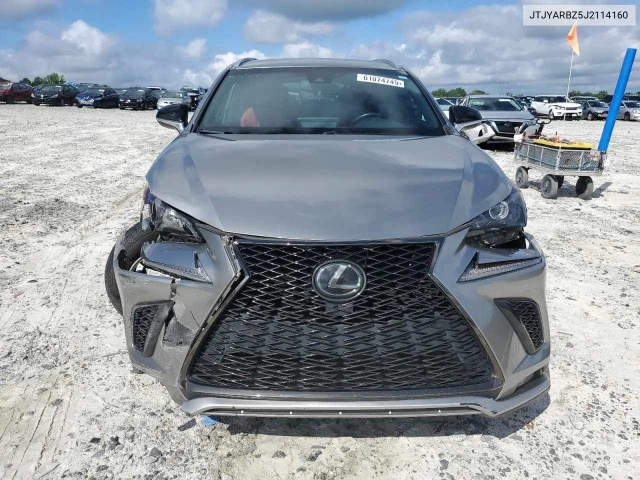 2018 Lexus Nx 300 Base VIN: JTJYARBZ5J2114160 Lot: 61074745