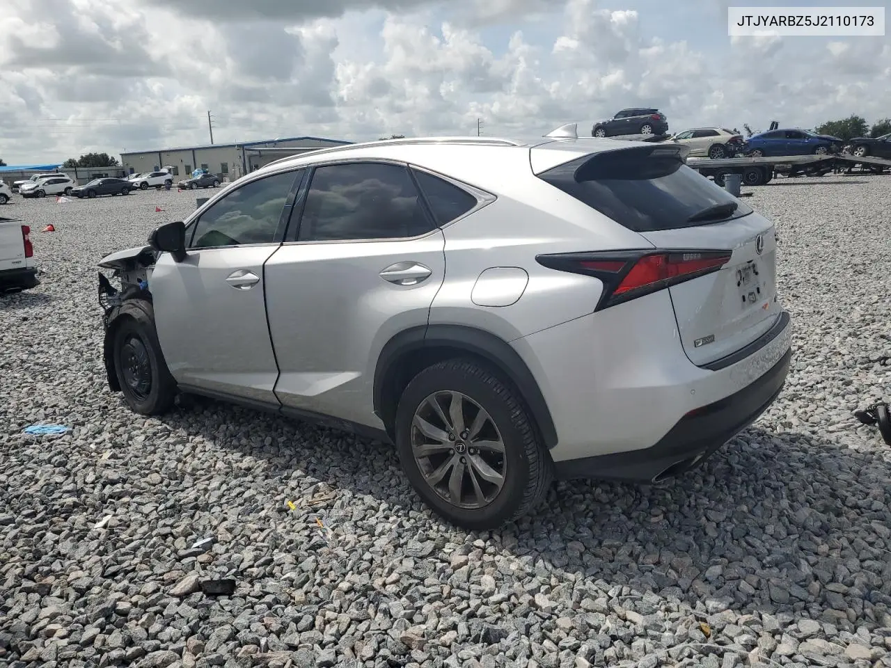 2018 Lexus Nx 300 Base VIN: JTJYARBZ5J2110173 Lot: 61355765