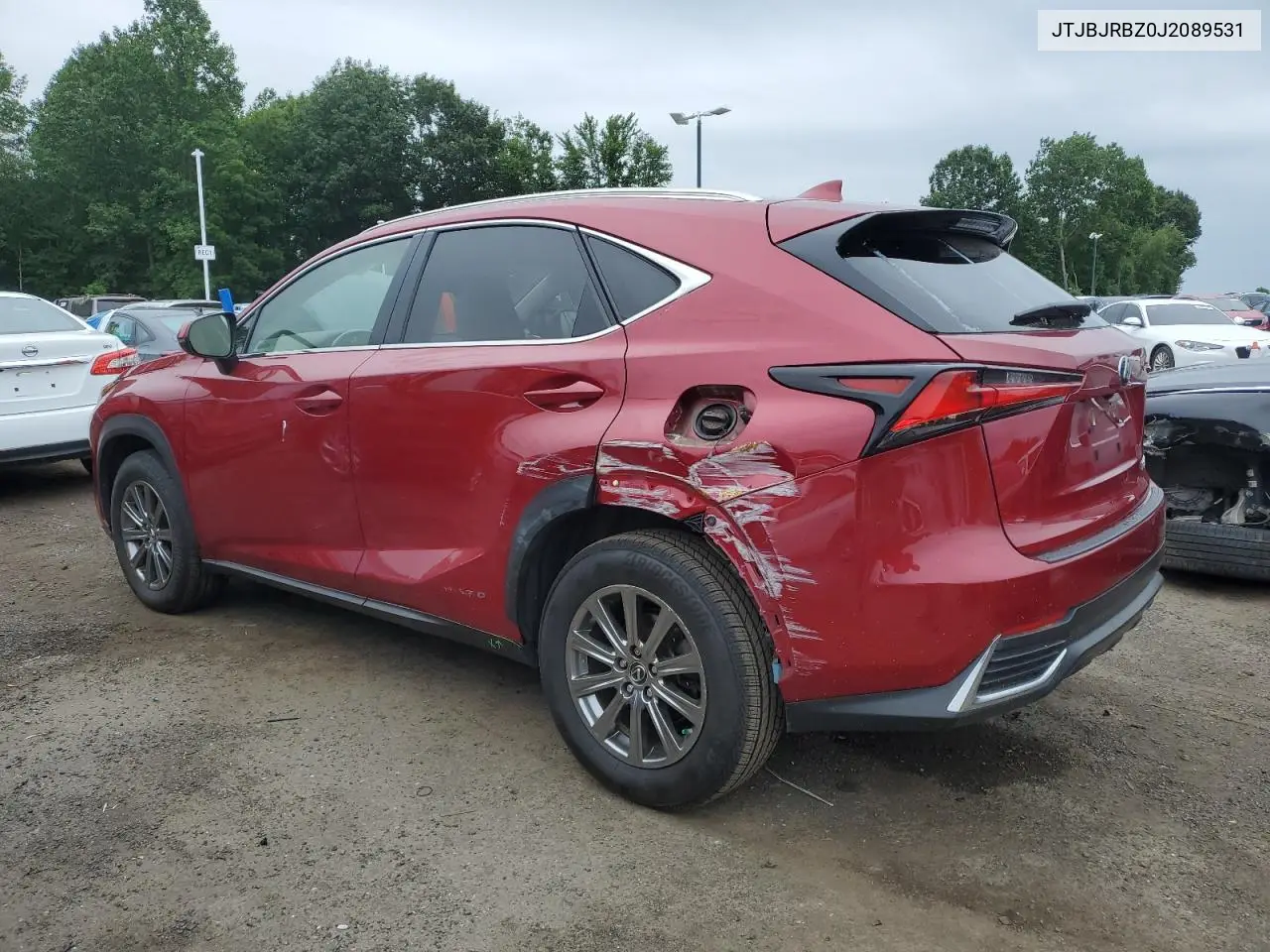 2018 Lexus Nx 300H VIN: JTJBJRBZ0J2089531 Lot: 61930585