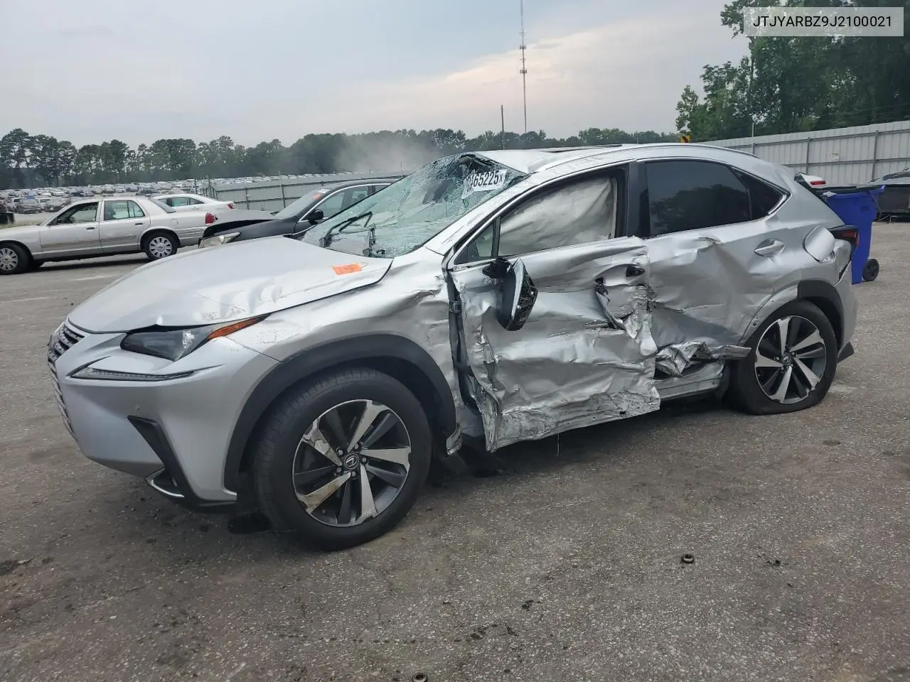 2018 Lexus Nx 300 Base VIN: JTJYARBZ9J2100021 Lot: 62465225
