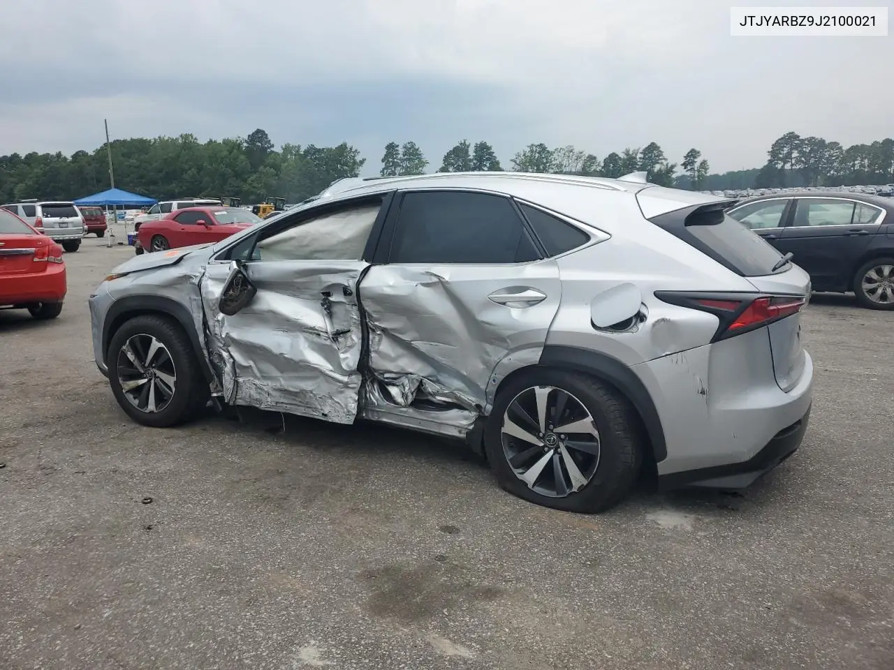 2018 Lexus Nx 300 Base VIN: JTJYARBZ9J2100021 Lot: 62465225