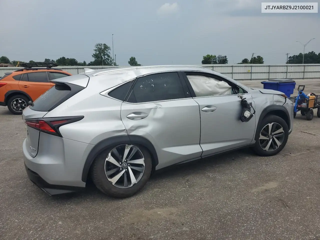2018 Lexus Nx 300 Base VIN: JTJYARBZ9J2100021 Lot: 62465225