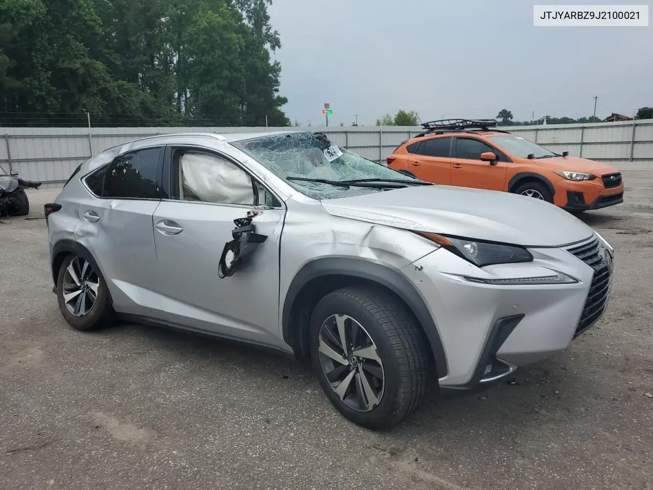 2018 Lexus Nx 300 Base VIN: JTJYARBZ9J2100021 Lot: 62465225