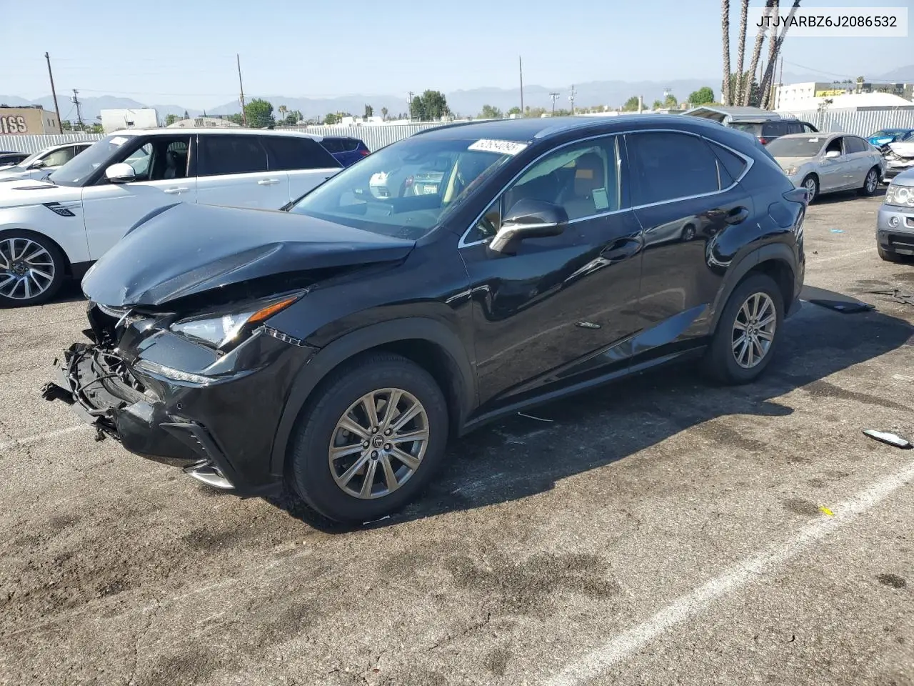 2018 Lexus Nx 300 Base VIN: JTJYARBZ6J2086532 Lot: 62654095