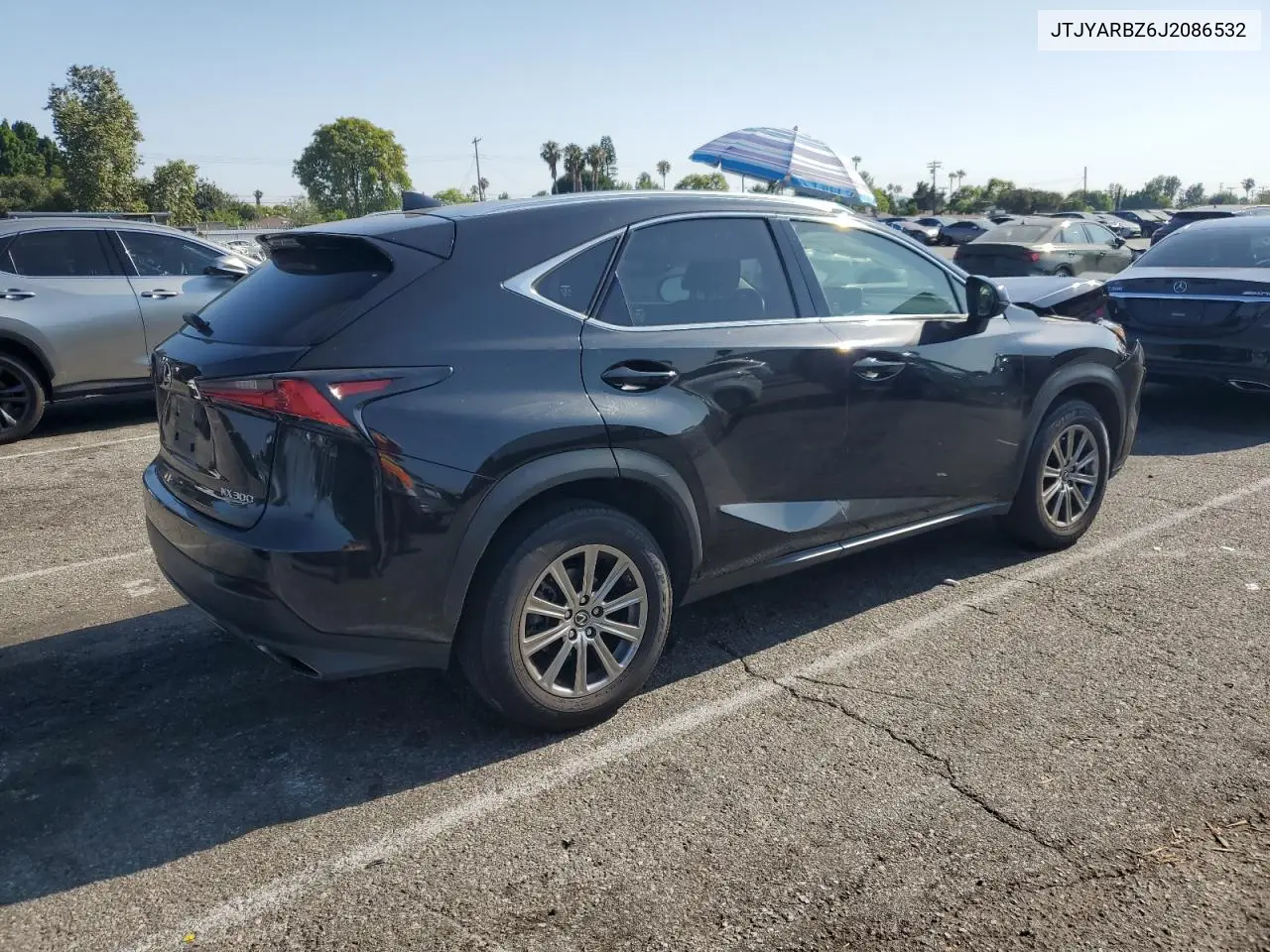 2018 Lexus Nx 300 Base VIN: JTJYARBZ6J2086532 Lot: 62654095
