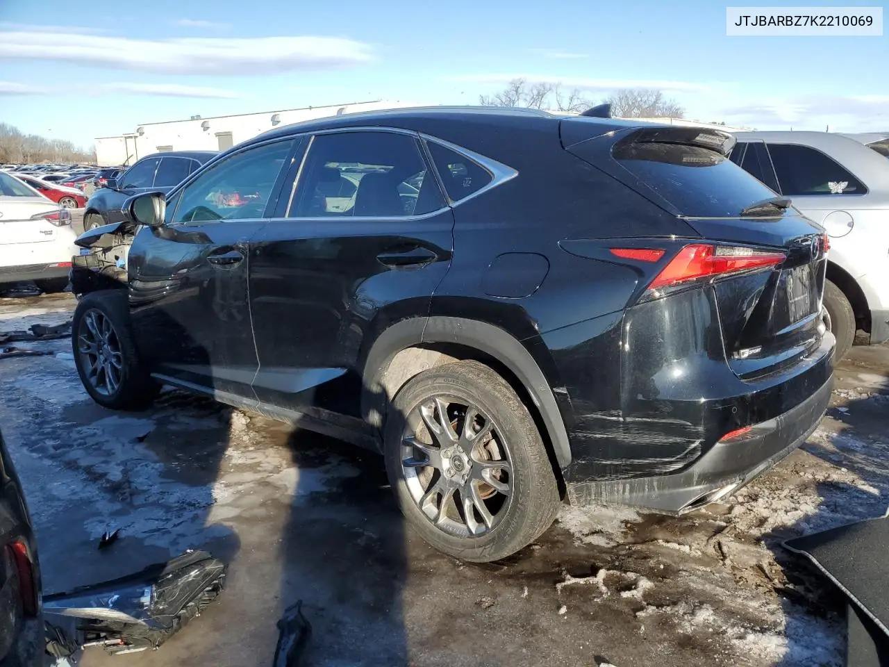 2019 Lexus Nx 300 Base VIN: JTJBARBZ7K2210069 Lot: 45569615