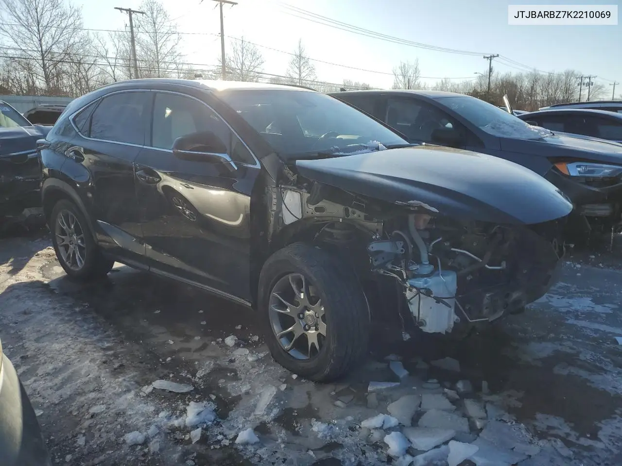 2019 Lexus Nx 300 Base VIN: JTJBARBZ7K2210069 Lot: 45569615