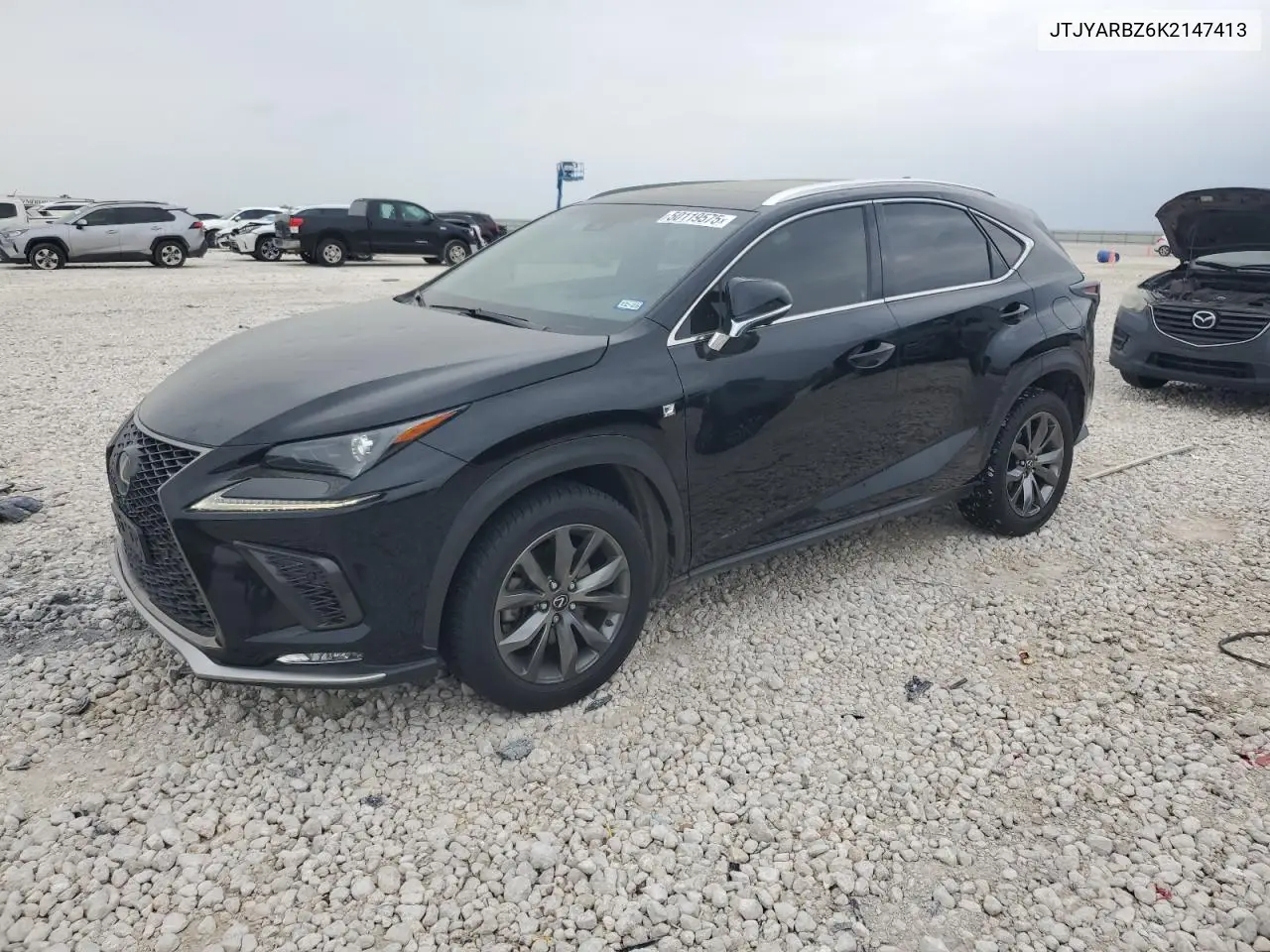 2019 Lexus Nx 300 Base VIN: JTJYARBZ6K2147413 Lot: 50119575