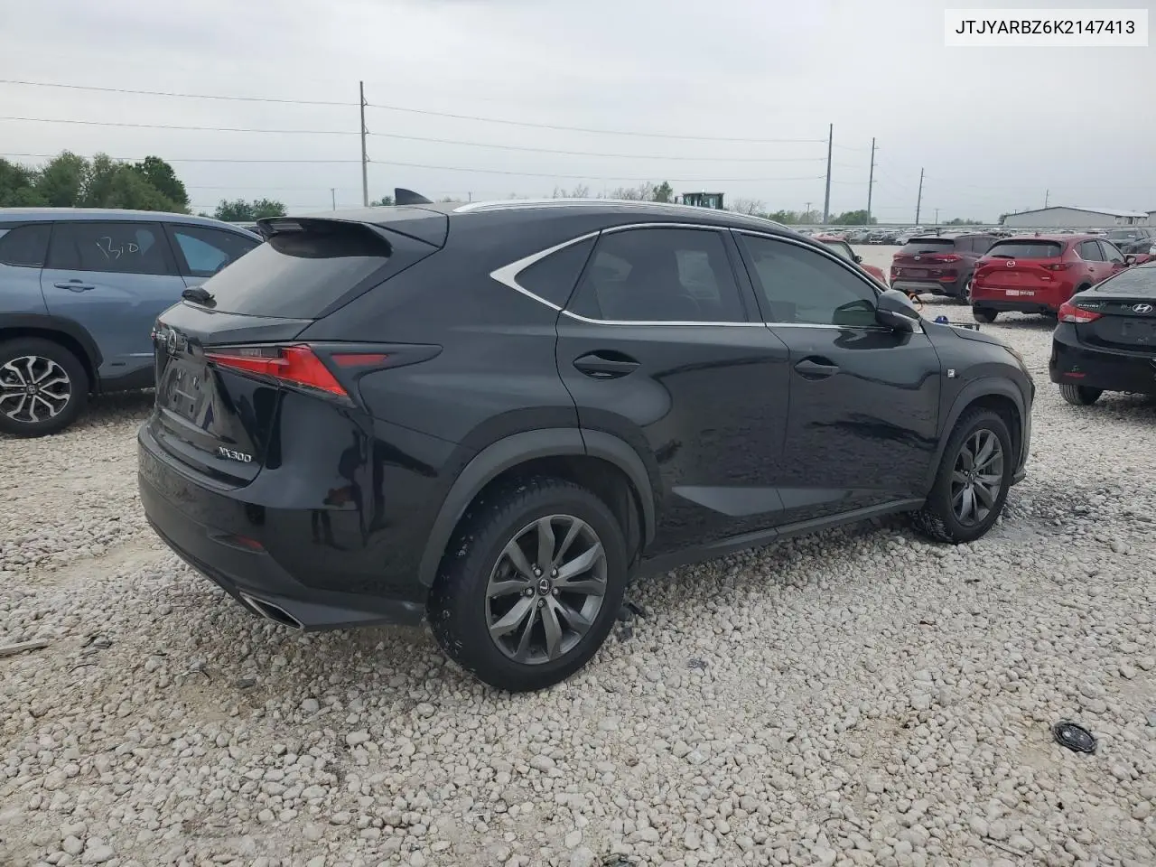 2019 Lexus Nx 300 Base VIN: JTJYARBZ6K2147413 Lot: 50119575