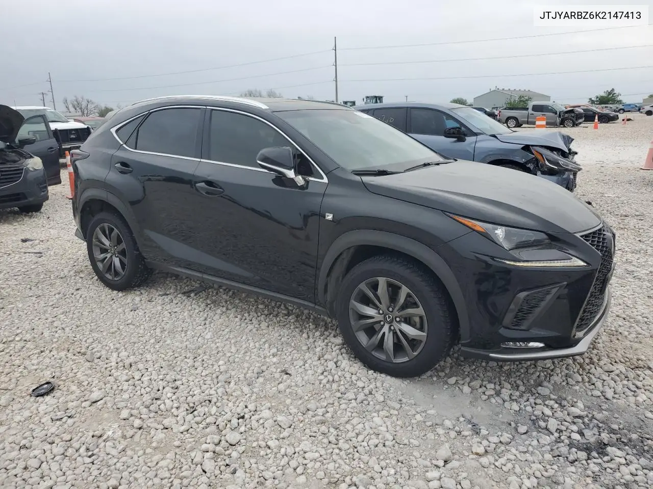 2019 Lexus Nx 300 Base VIN: JTJYARBZ6K2147413 Lot: 50119575