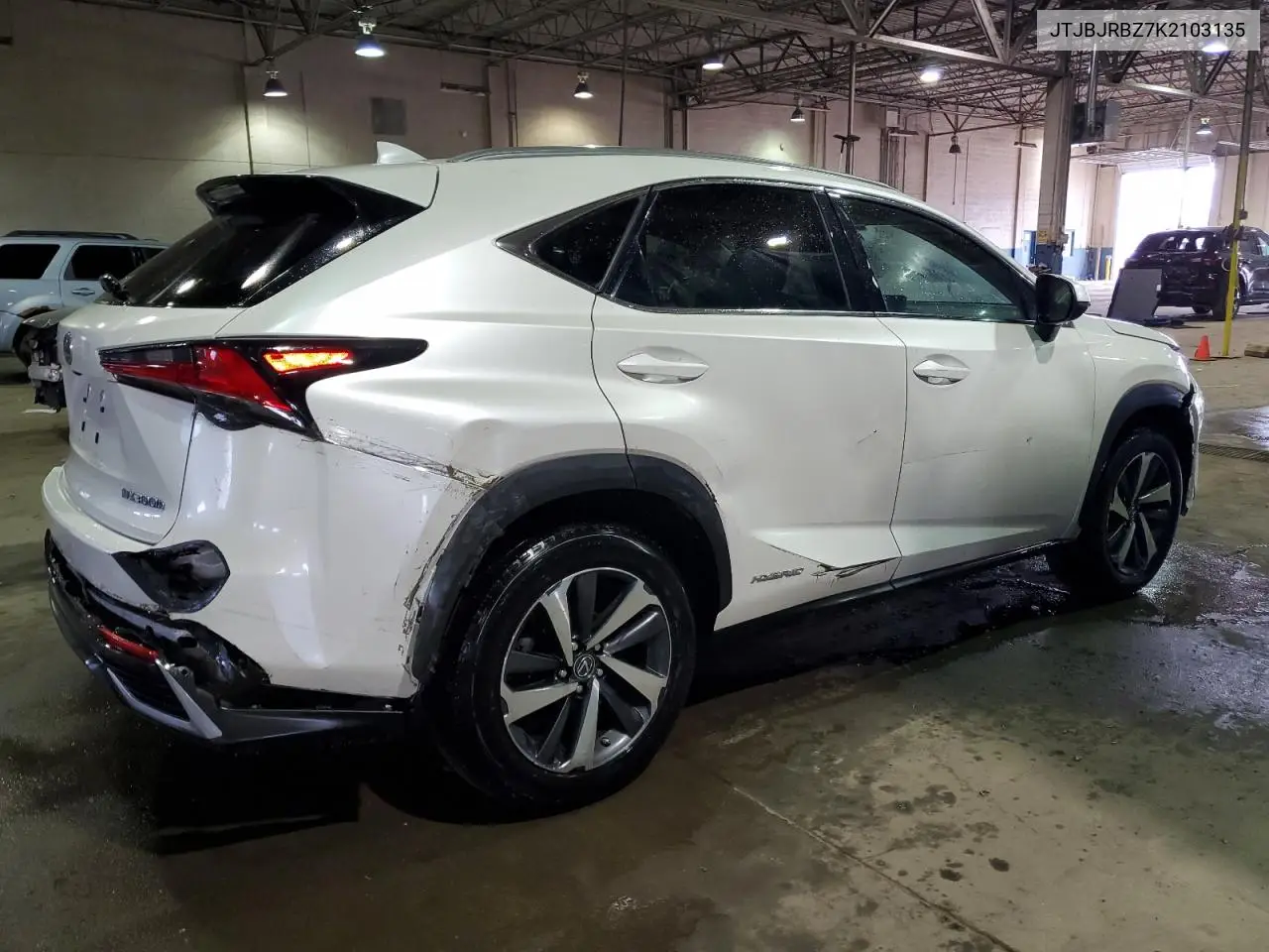 2019 Lexus Nx 300H VIN: JTJBJRBZ7K2103135 Lot: 52692635