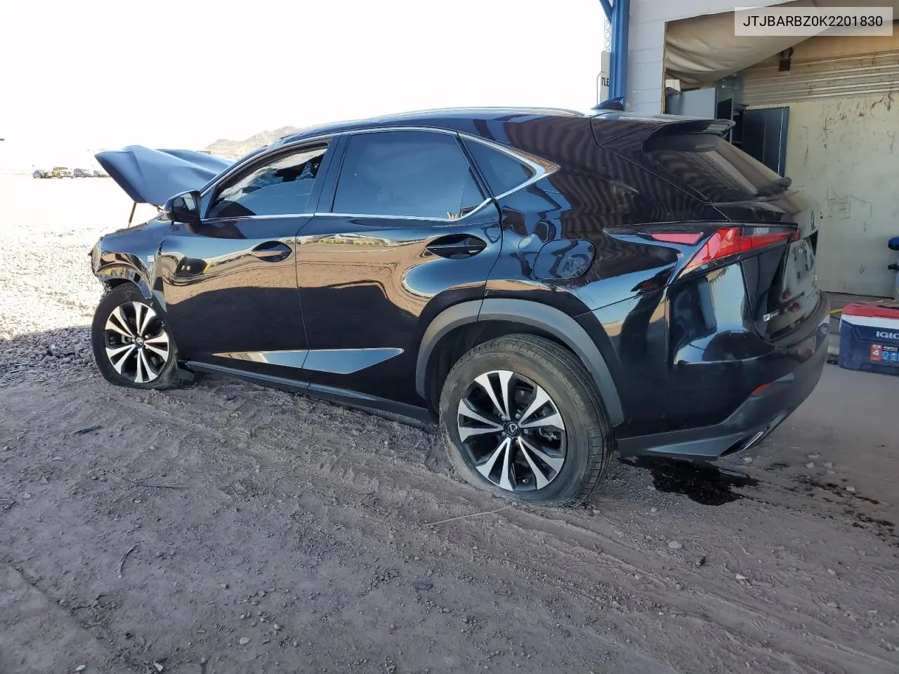 2019 Lexus Nx 300 Base VIN: JTJBARBZ0K2201830 Lot: 53334905