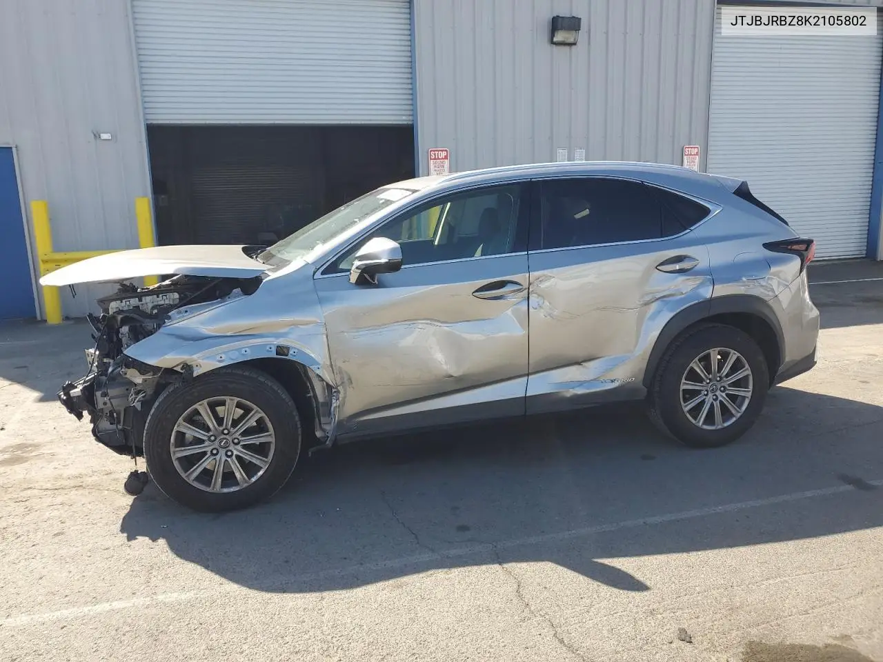 2019 Lexus Nx 300H VIN: JTJBJRBZ8K2105802 Lot: 55823315