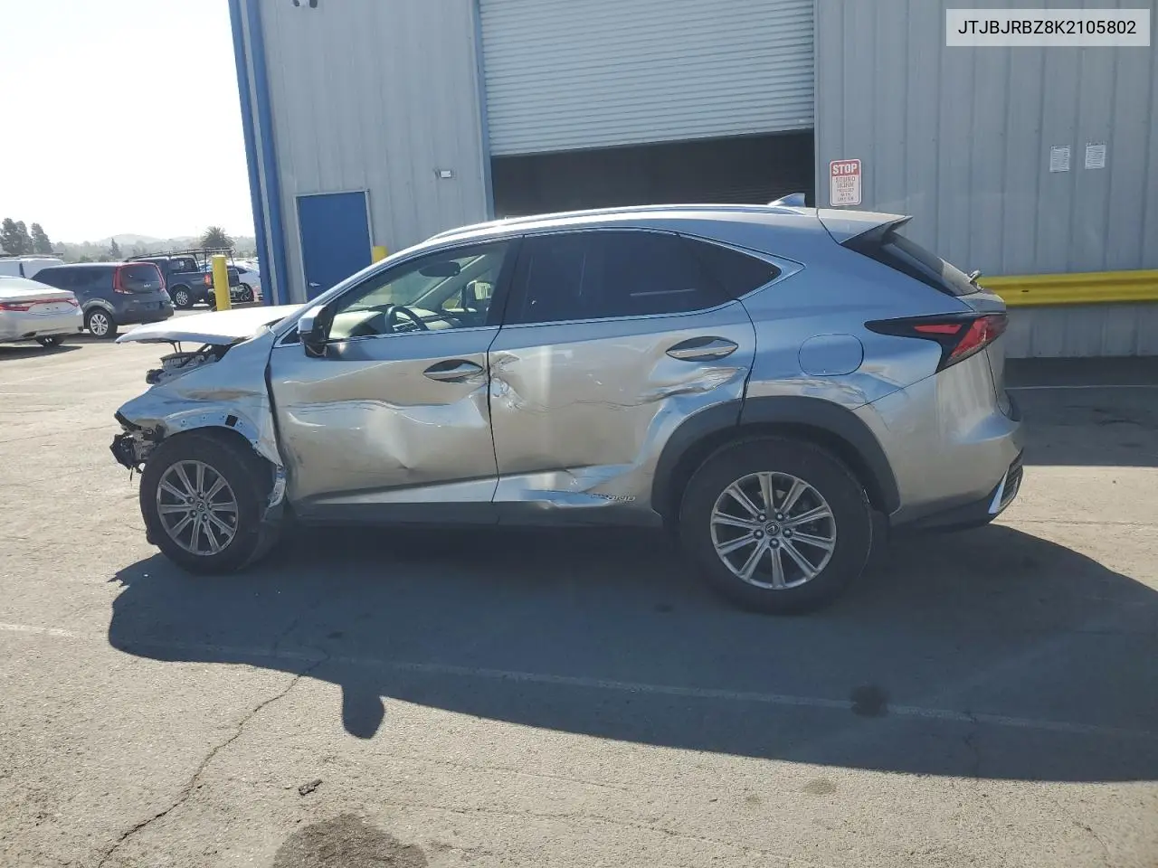 2019 Lexus Nx 300H VIN: JTJBJRBZ8K2105802 Lot: 55823315