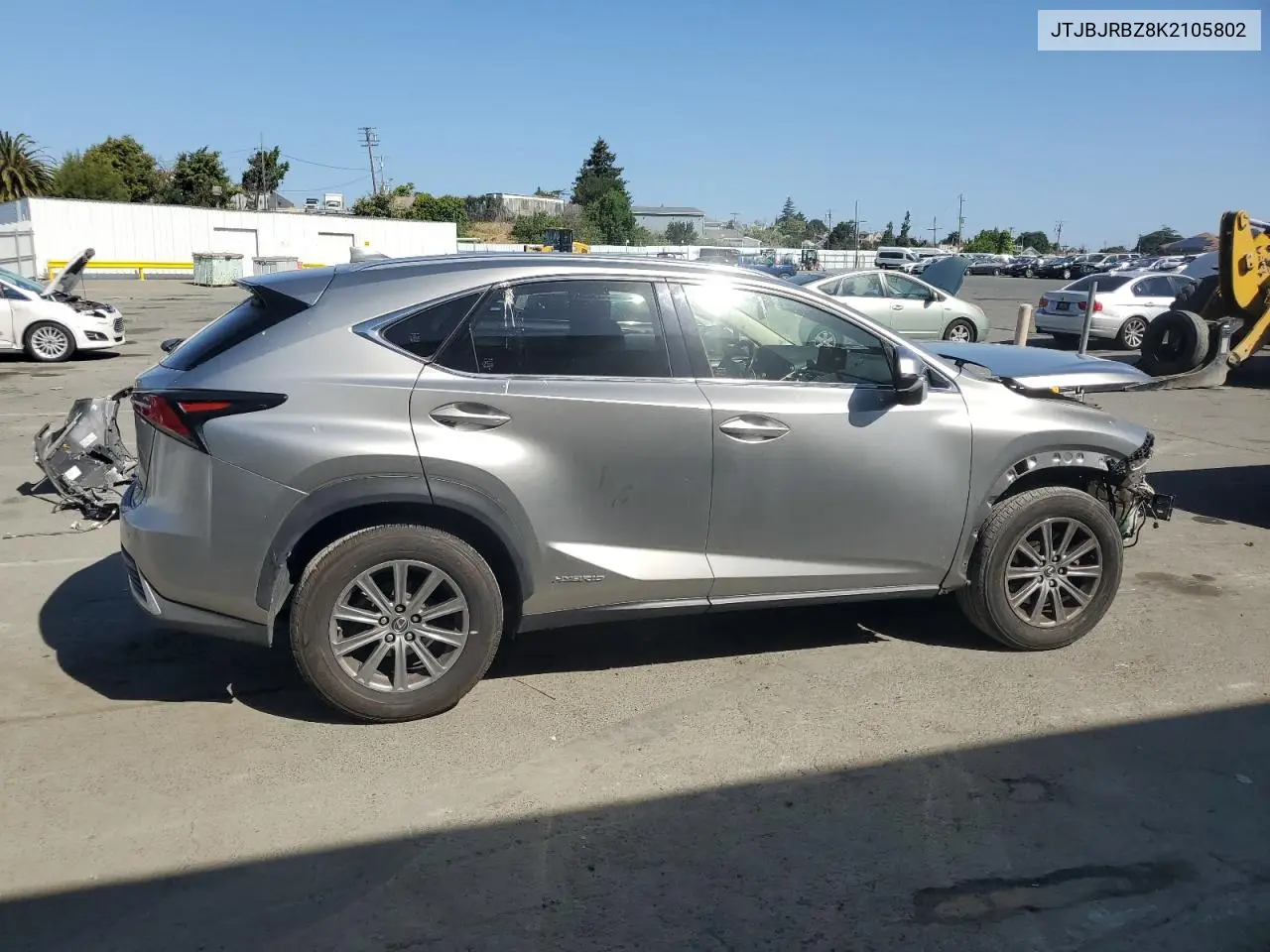 2019 Lexus Nx 300H VIN: JTJBJRBZ8K2105802 Lot: 55823315