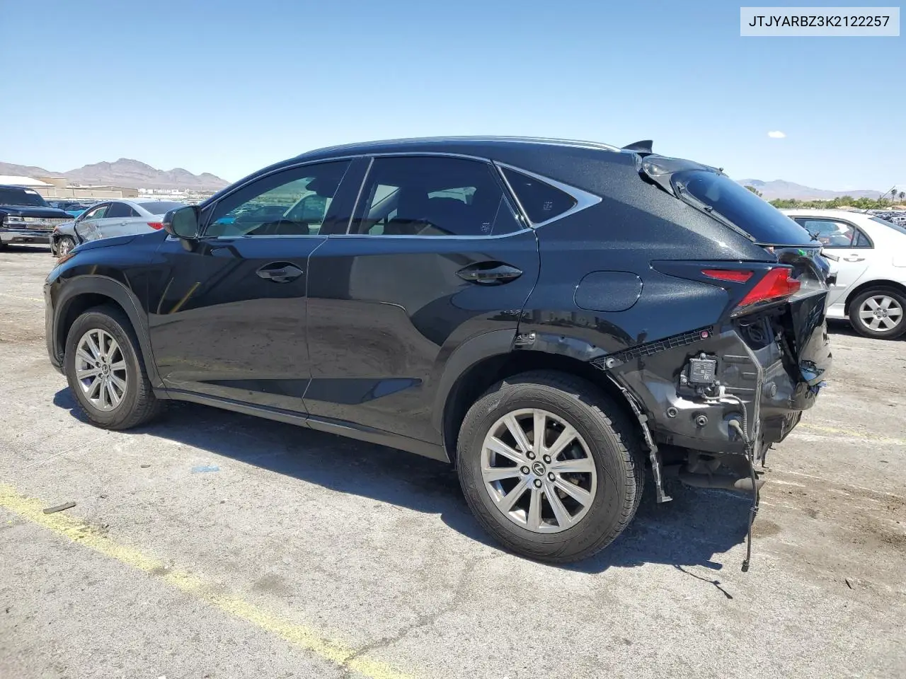2019 Lexus Nx 300 Base VIN: JTJYARBZ3K2122257 Lot: 56165525
