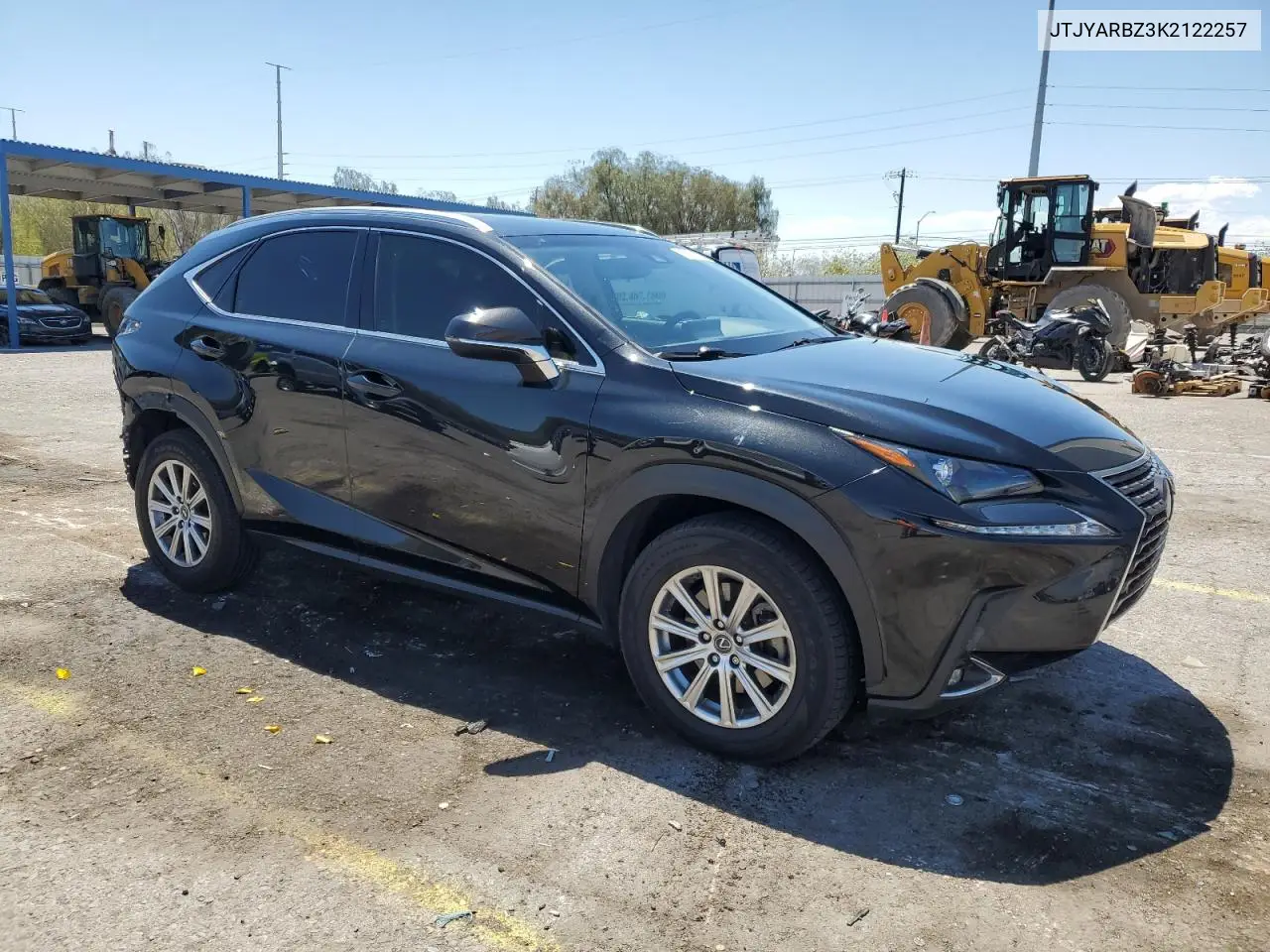 2019 Lexus Nx 300 Base VIN: JTJYARBZ3K2122257 Lot: 56165525