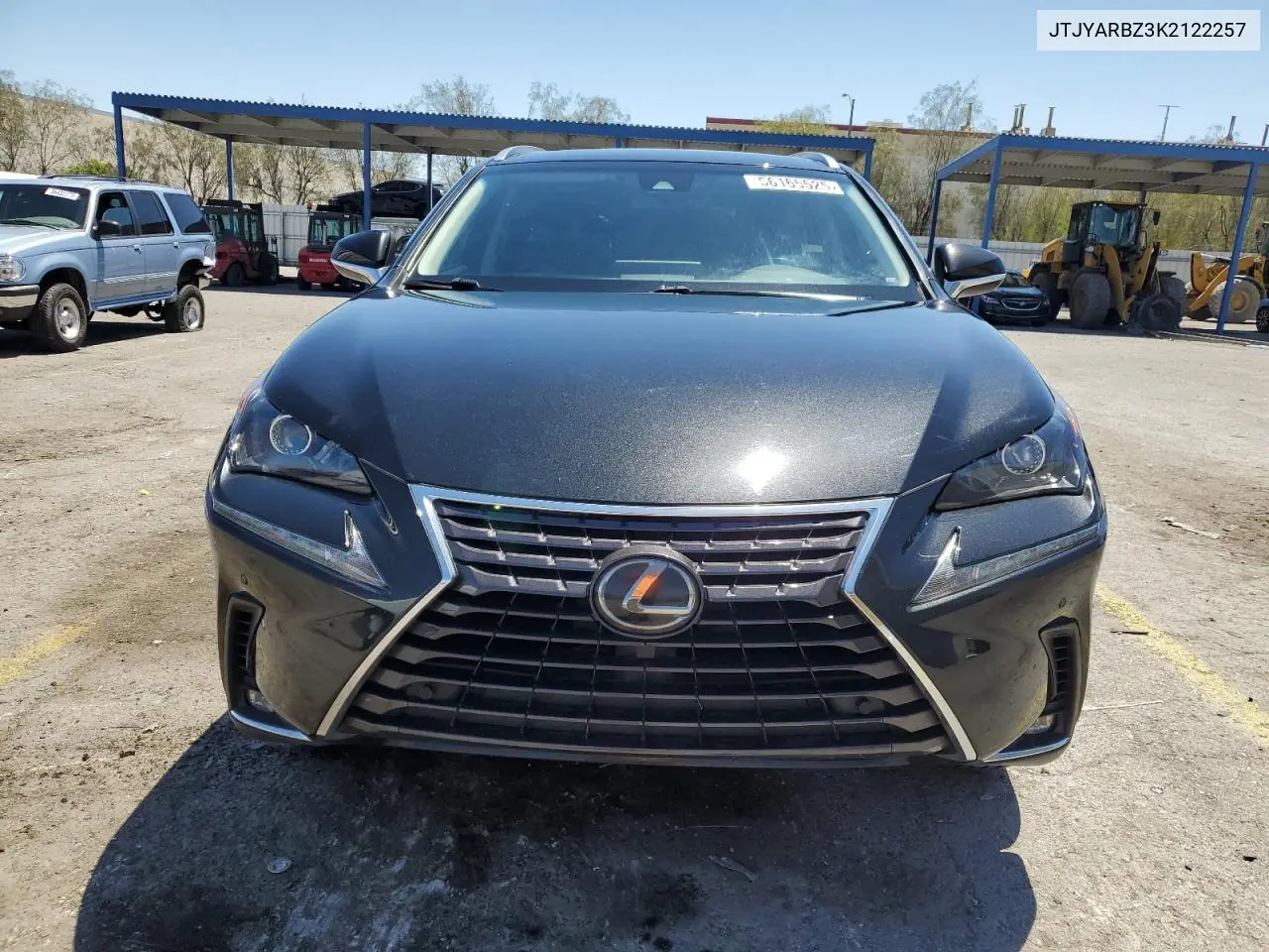 2019 Lexus Nx 300 Base VIN: JTJYARBZ3K2122257 Lot: 56165525