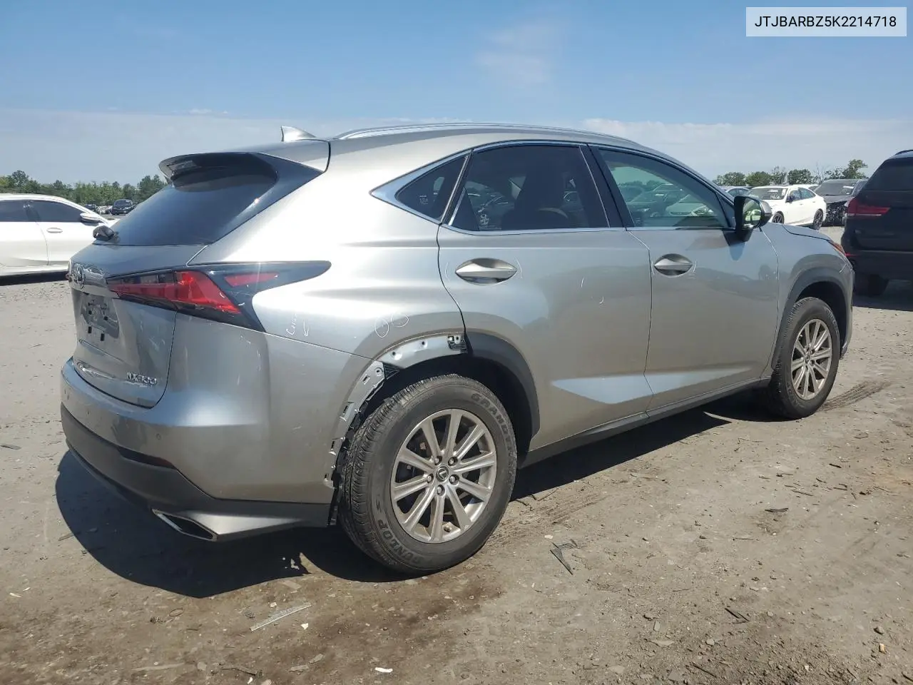 2019 Lexus Nx 300 Base VIN: JTJBARBZ5K2214718 Lot: 56273325