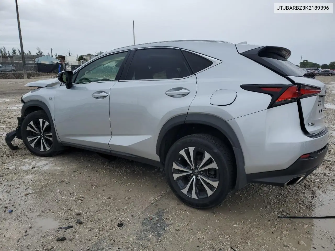 2019 Lexus Nx 300 Base VIN: JTJBARBZ3K2189396 Lot: 56376625