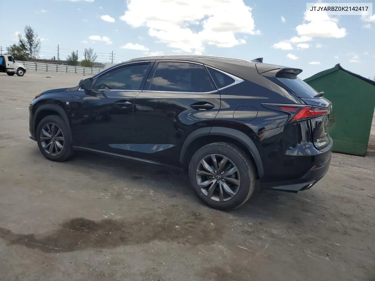 2019 Lexus Nx 300 Base VIN: JTJYARBZ0K2142417 Lot: 56397125