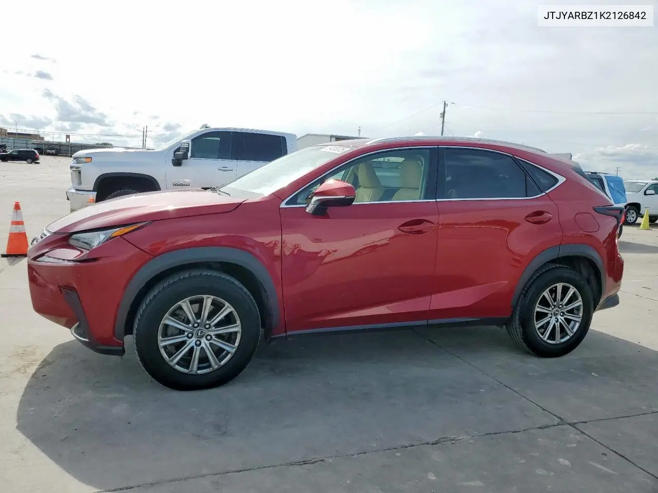2019 Lexus Nx 300 Base VIN: JTJYARBZ1K2126842 Lot: 56485375