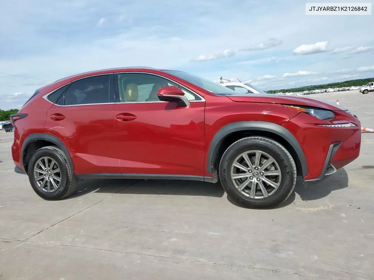 2019 Lexus Nx 300 Base VIN: JTJYARBZ1K2126842 Lot: 56485375