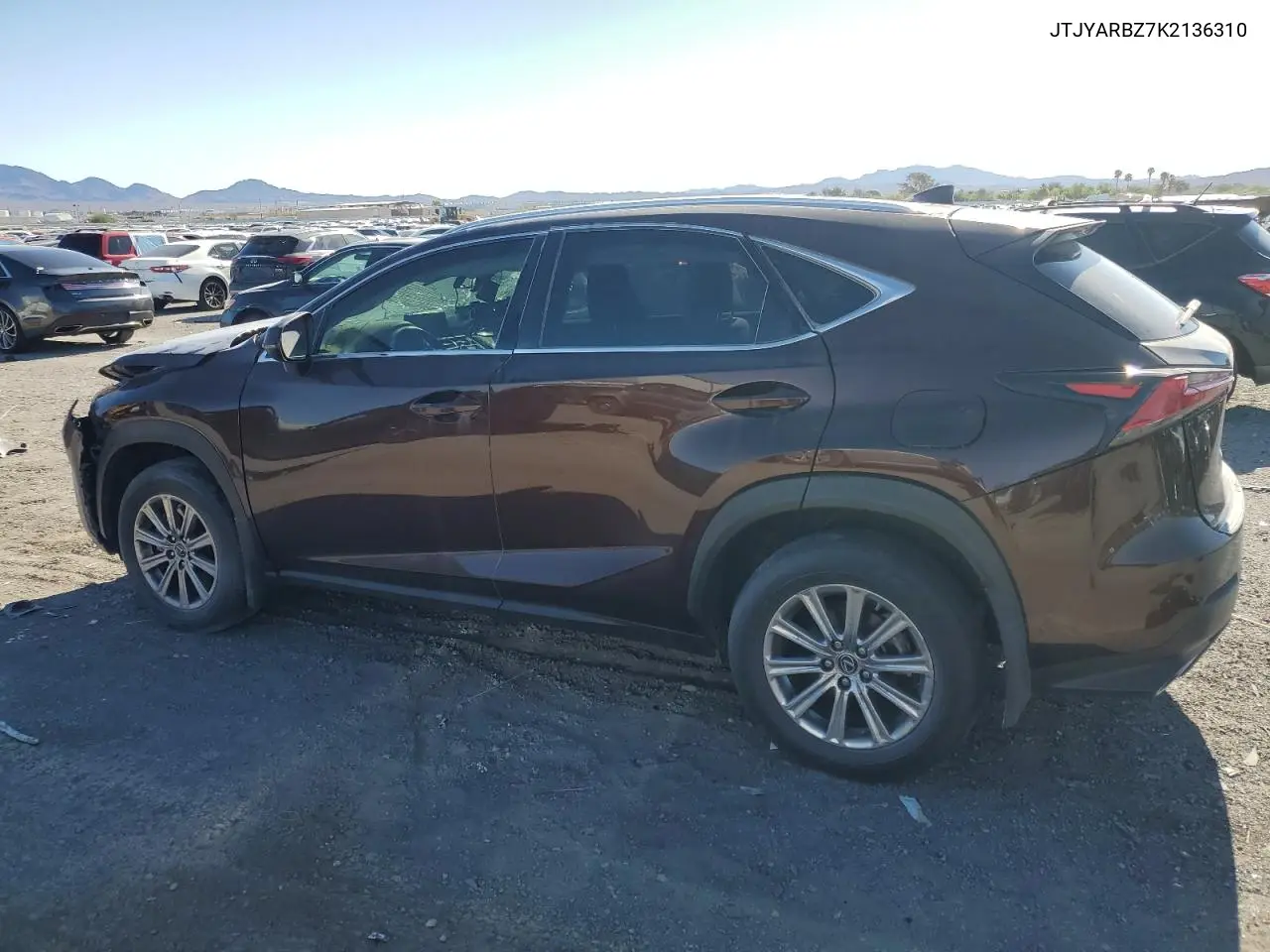 2019 Lexus Nx 300 Base VIN: JTJYARBZ7K2136310 Lot: 56788055