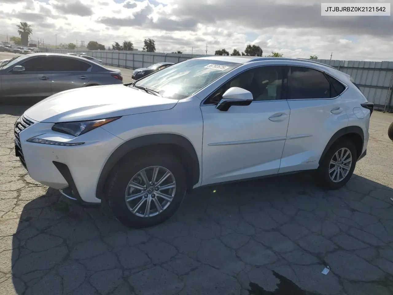 2019 Lexus Nx 300H VIN: JTJBJRBZ0K2121542 Lot: 56792675