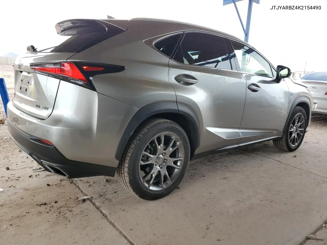 2019 Lexus Nx 300 Base VIN: JTJYARBZ4K2154490 Lot: 56803075