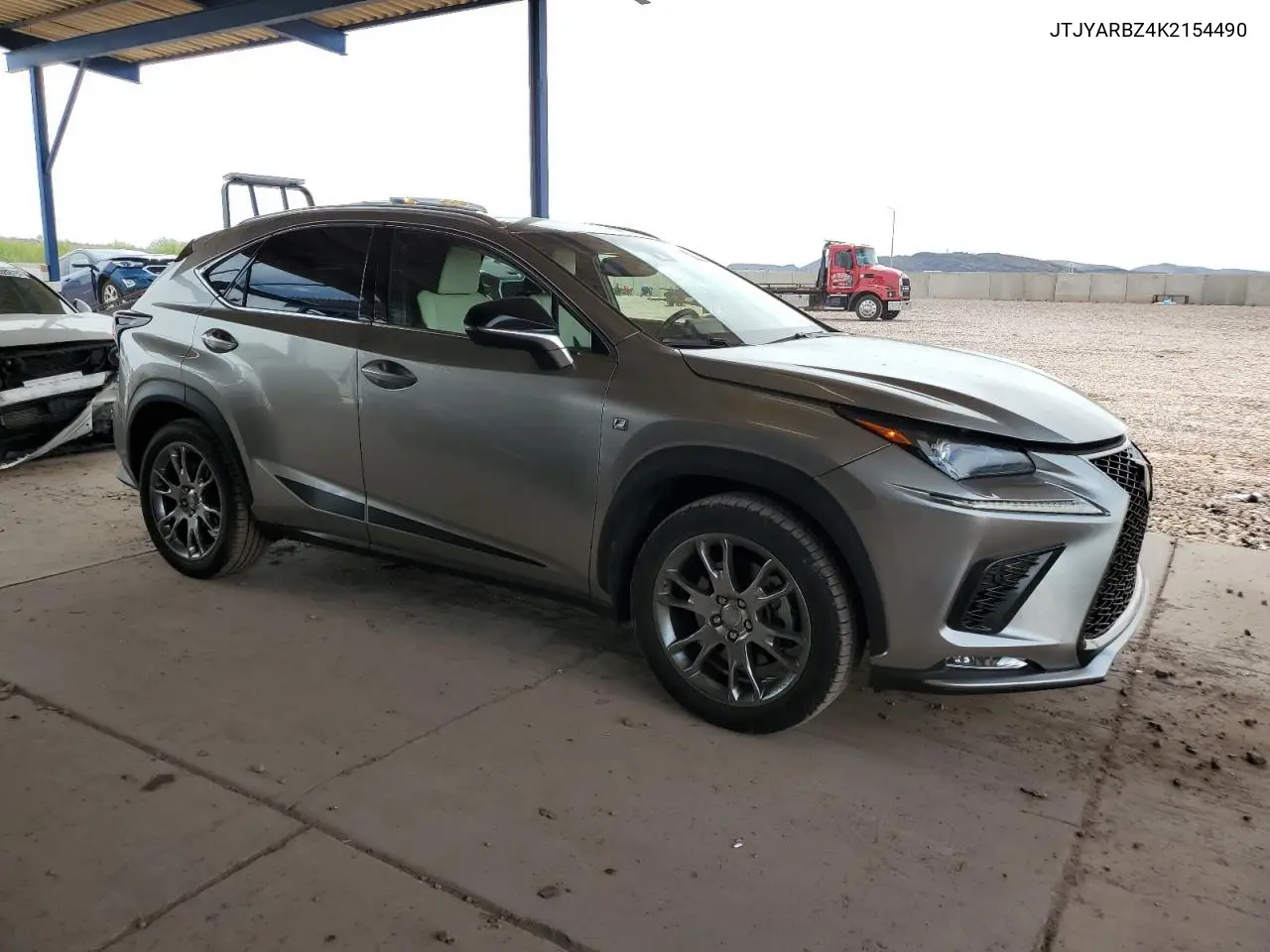 2019 Lexus Nx 300 Base VIN: JTJYARBZ4K2154490 Lot: 56803075