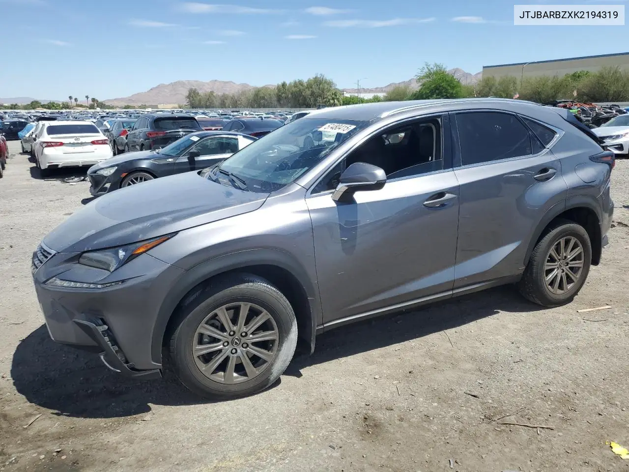 JTJBARBZXK2194319 2019 Lexus Nx 300 Base